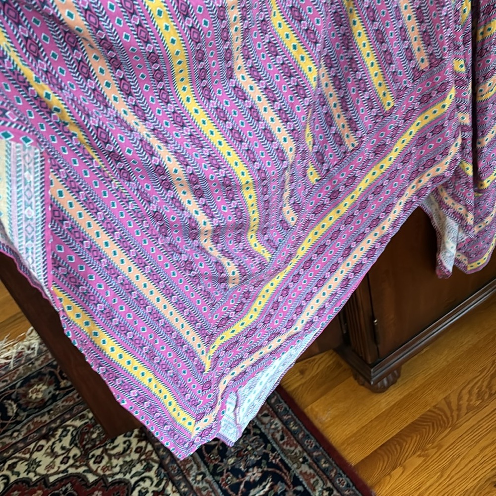 NWT Jessica Simpson Tulip Lace Up Asymmetrical Dress Swim Coverup - Picture 9 of 9